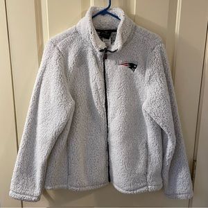 Patriots Fuzzy Full Zip